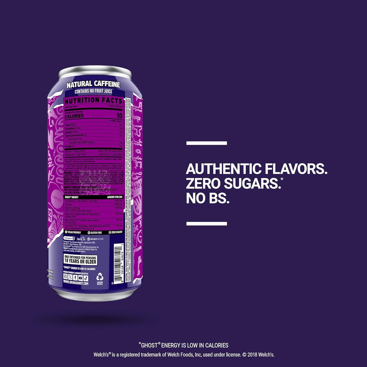 GHOST Energy Drink - 12 Pack