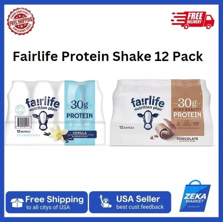 Fair Life Nutrition Plan 30g High Protein Liquid Shake