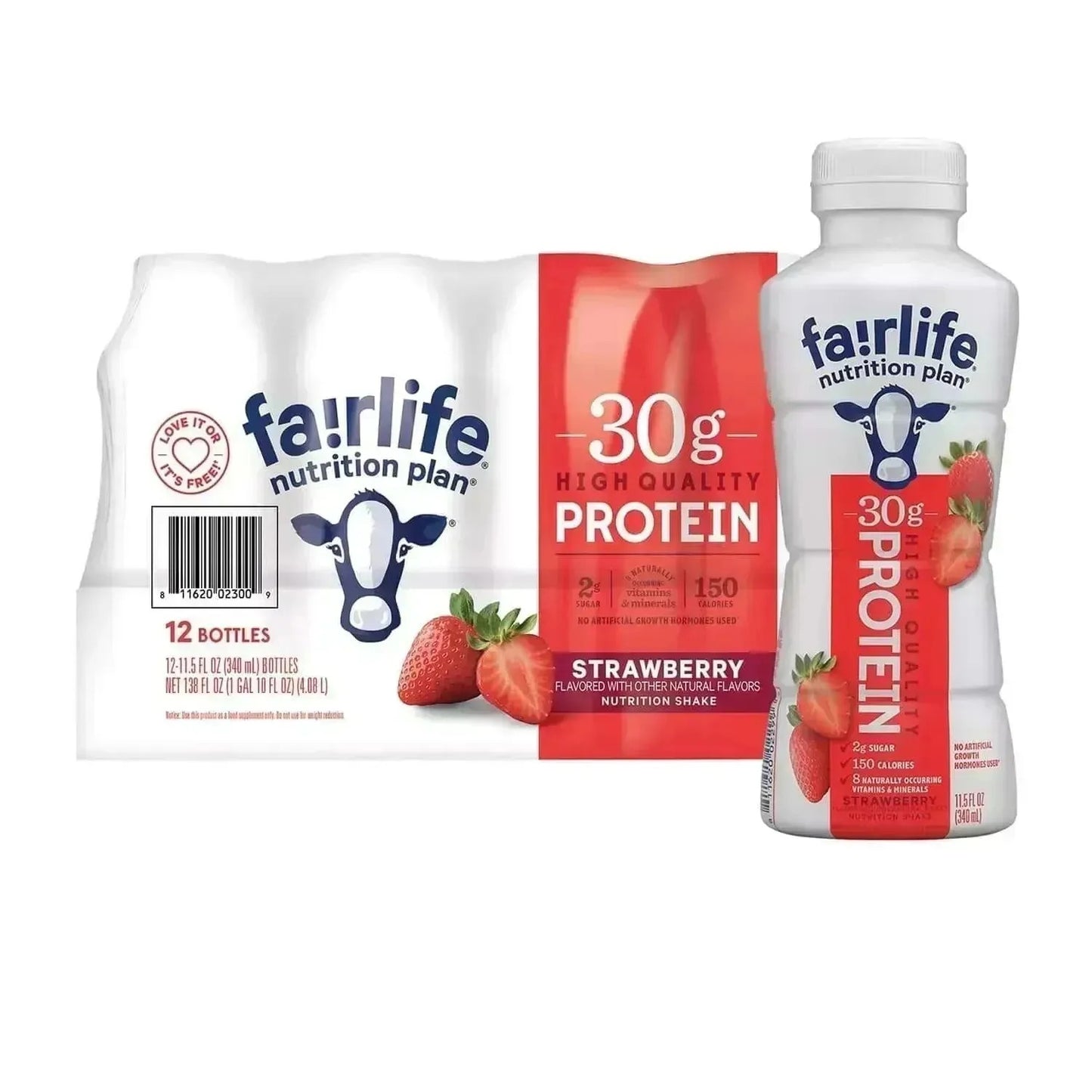 Fair Life Nutrition Plan 30g High Protein Liquid Shake