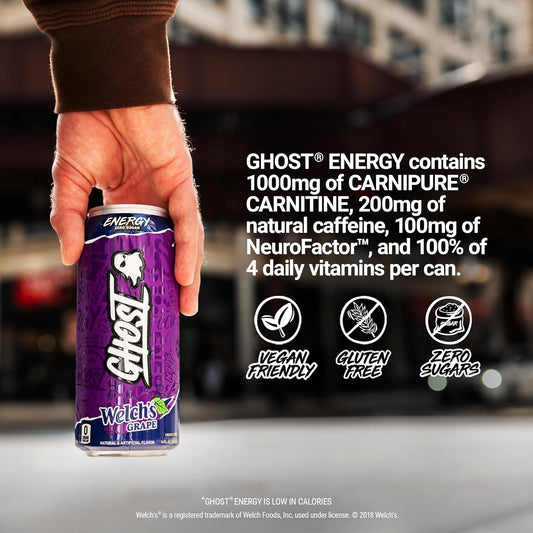 GHOST Energy Drink - 12 Pack